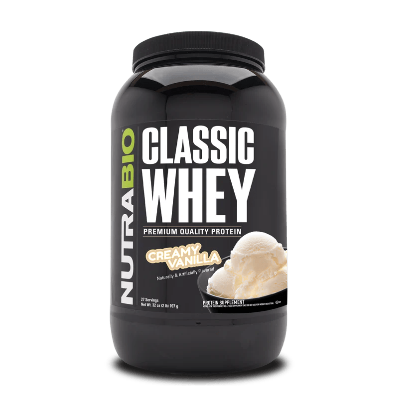 Nutrabio - Classic Whey - Creamy Vanilla 2lb - Protein - Animal Supps | Supplement, Sports Nutrition, and Vitamin Shop | Vineland NJ