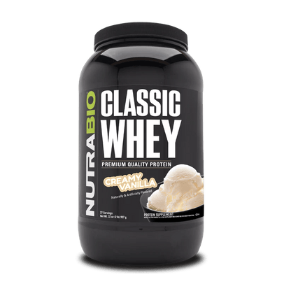 Nutrabio - Classic Whey - Creamy Vanilla 2lb - Protein - Animal Supps | Supplement, Sports Nutrition, and Vitamin Shop | Vineland NJ