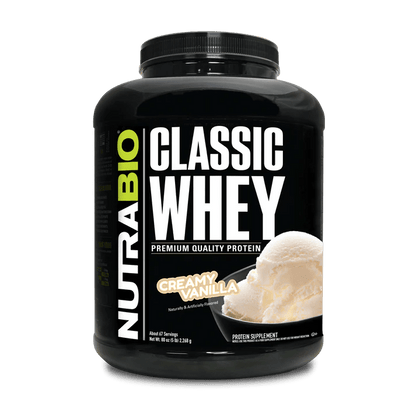 Nutrabio - Classic Whey - Creamy Vanilla 5lb - Protein - Animal Supps | Supplement, Sports Nutrition, and Vitamin Shop | Vineland NJ