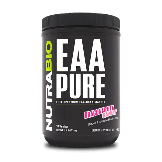 NutraBio - EAA Pure - Dragonfruit Candy - Amino Acids - Animal Supps | Sports Nutrition & Supplement Store | Vineland, NJ