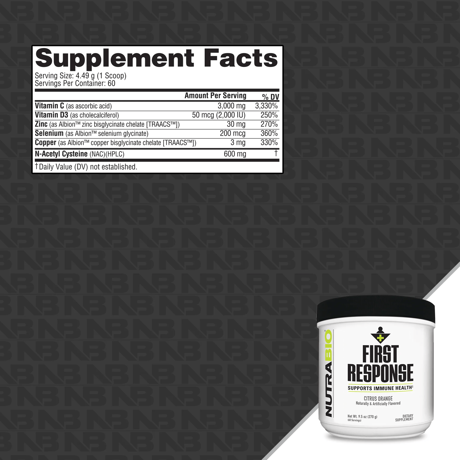 NutraBio - First Response - Immune Support - Animal Supps | Sports Nutrition & Supplement Store | Vineland, NJ