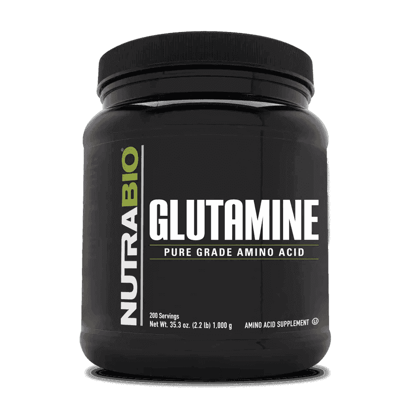 NutraBio - Glutamine - 200serv (1000g) - Glutamine - Animal Supps | Sports Nutrition & Supplement Store | Vineland, NJ
