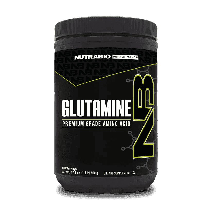 NutraBio - Glutamine - 100serv (500g) - Glutamine - Animal Supps | Sports Nutrition & Supplement Store | Vineland, NJ