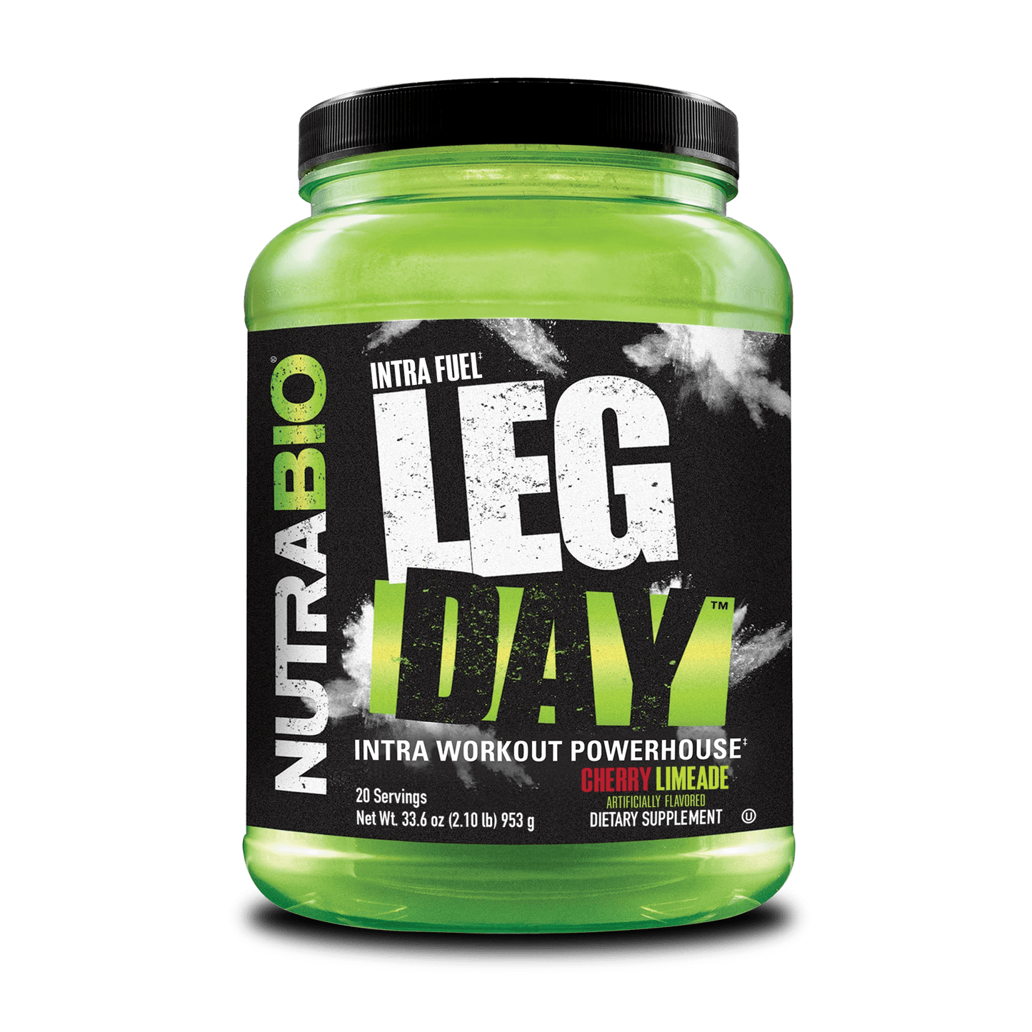 NutraBio - Leg Day - Cherry Limeade 20serv - Recovery - Animal Supps | Supplement, Sports Nutrition, and Vitamin Shop | Vineland NJ
