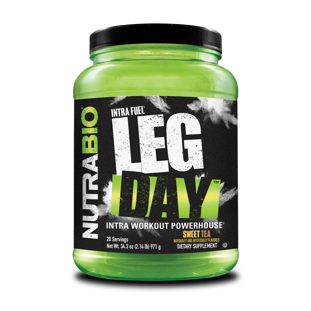 NutraBio - Leg Day - Sweet Tea 20serv - Recovery - Animal Supps | Sports Nutrition & Supplement Store | Vineland, NJ