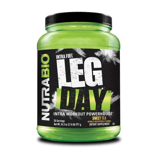 NutraBio - Leg Day - Sweet Tea 20serv - Recovery - Animal Supps | Sports Nutrition & Supplement Store | Vineland, NJ