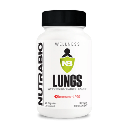 NutraBio - Lungs - 30serv - Respiratory Support - Animal Supps | Sports Nutrition & Supplement Store | Vineland, NJ