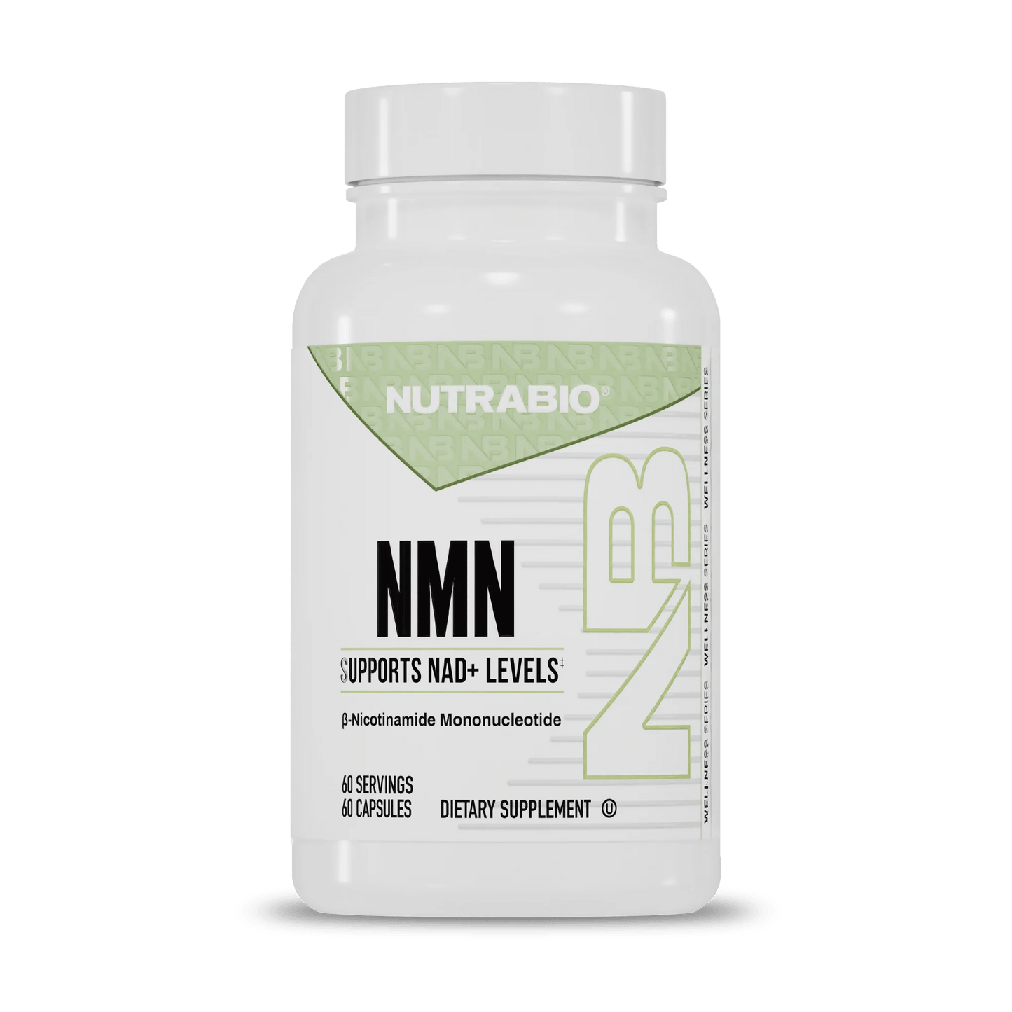 NutraBio - NMN (Nicotinamide Mononucleotide) - Capsule - Vitamin & Mineral - Animal Supps | Sports Nutrition & Supplement Store | Vineland, NJ