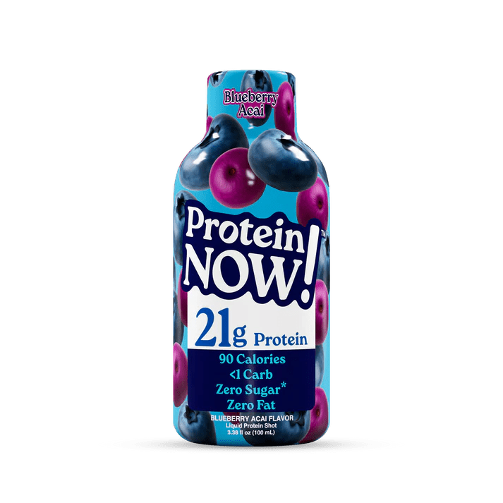 Nutrabio - Protein Now Shots - Single - Blueberry Acai Single - Pre - Workout - Animal Supps | Supplement, Sports Nutrition, and Vitamin Shop | Vineland NJ