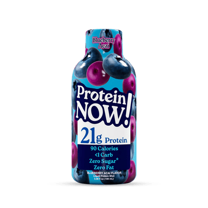 Nutrabio - Protein Now Shots - Single - Blueberry Acai Single - Pre - Workout - Animal Supps | Supplement, Sports Nutrition, and Vitamin Shop | Vineland NJ