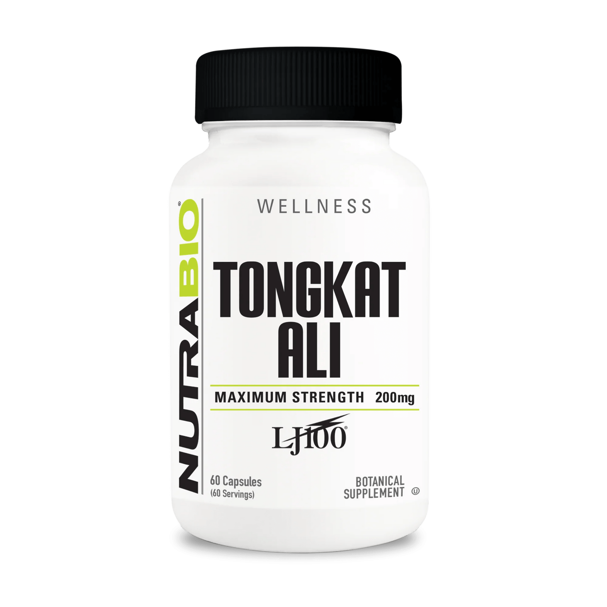 NutraBio - Tongkat Ali LJ100 (200mg) - Hormonal Support - Animal Supps | Sports Nutrition & Supplement Store | Vineland, NJ