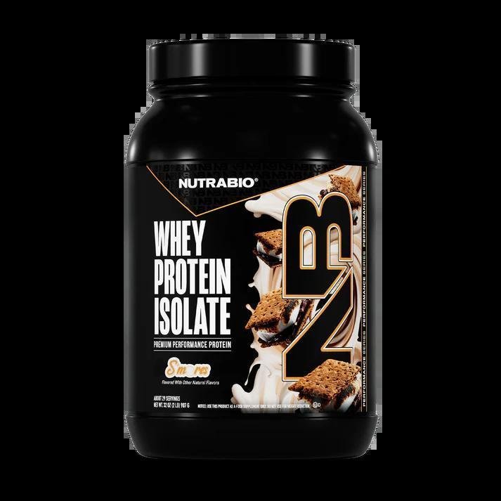 NutraBio - Whey Protein Isolate - S'mores 2.2lb - Protein - Animal Supps | Supplement, Sports Nutrition, and Vitamin Shop | Vineland NJ