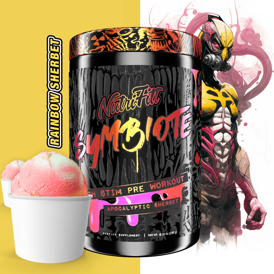 NutriFitt - Symbiote - Apocalyptic Sherbet 20serv - Pre - Workout - Animal Supps | Sports Nutrition & Supplement Store | Vineland, NJ