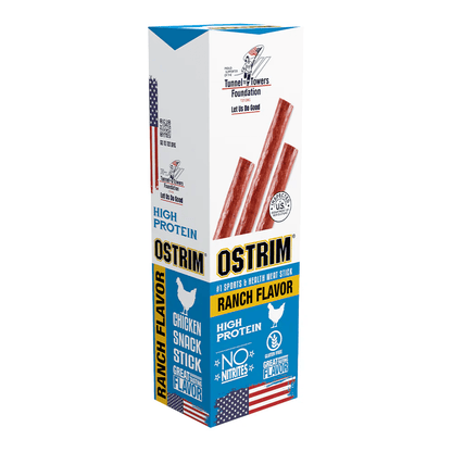 Ostrim - Chicken Meat Sticks - Buffalo Style Single - Meat Snacks - Animal Supps | Supplement, Sports Nutrition, and Vitamin Shop | Vineland NJ