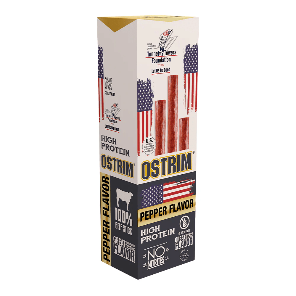 Ostrim - Grass - Fed Beef Sticks - Habanero Single - Meat Snacks - Animal Supps | Supplement, Sports Nutrition, and Vitamin Shop | Vineland NJ