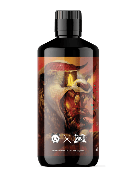 PANDA SAUCE (Panda x Pump Sauce) - Strawberry Cherry Mango Candy - Pre - Workout - Animal Supps | Sports Nutrition & Supplement Store | Vineland, NJ