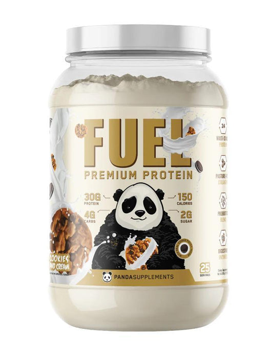 Panda Supplements - FUEL Premium Protein - Cookies & Cream 25serv - Protein - Animal Supps | Supplement, Sports Nutrition, and Vitamin Shop | Vineland NJ