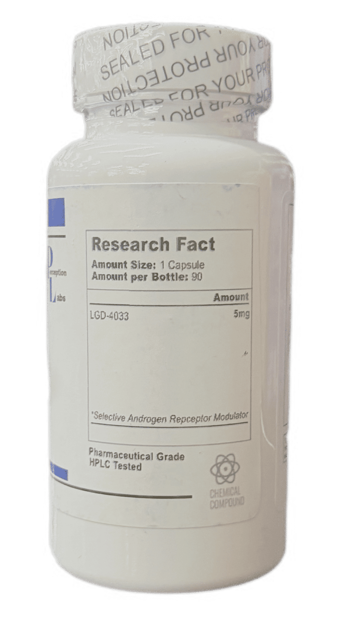 Perception Labs - Ligandrol LGD - 4033 - 90ct 5mg - SARM - Animal Supps | Sports Nutrition & Supplement Store | Vineland, NJ