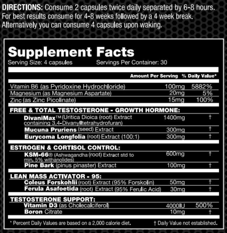 PerformMax Labs - Alpha Max - Testosterone Booster - Animal Supps | Sports Nutrition & Supplement Store | Vineland, NJ