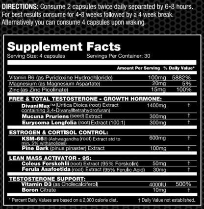 PerformMax Labs - Alpha Max - Testosterone Booster - Animal Supps | Sports Nutrition & Supplement Store | Vineland, NJ