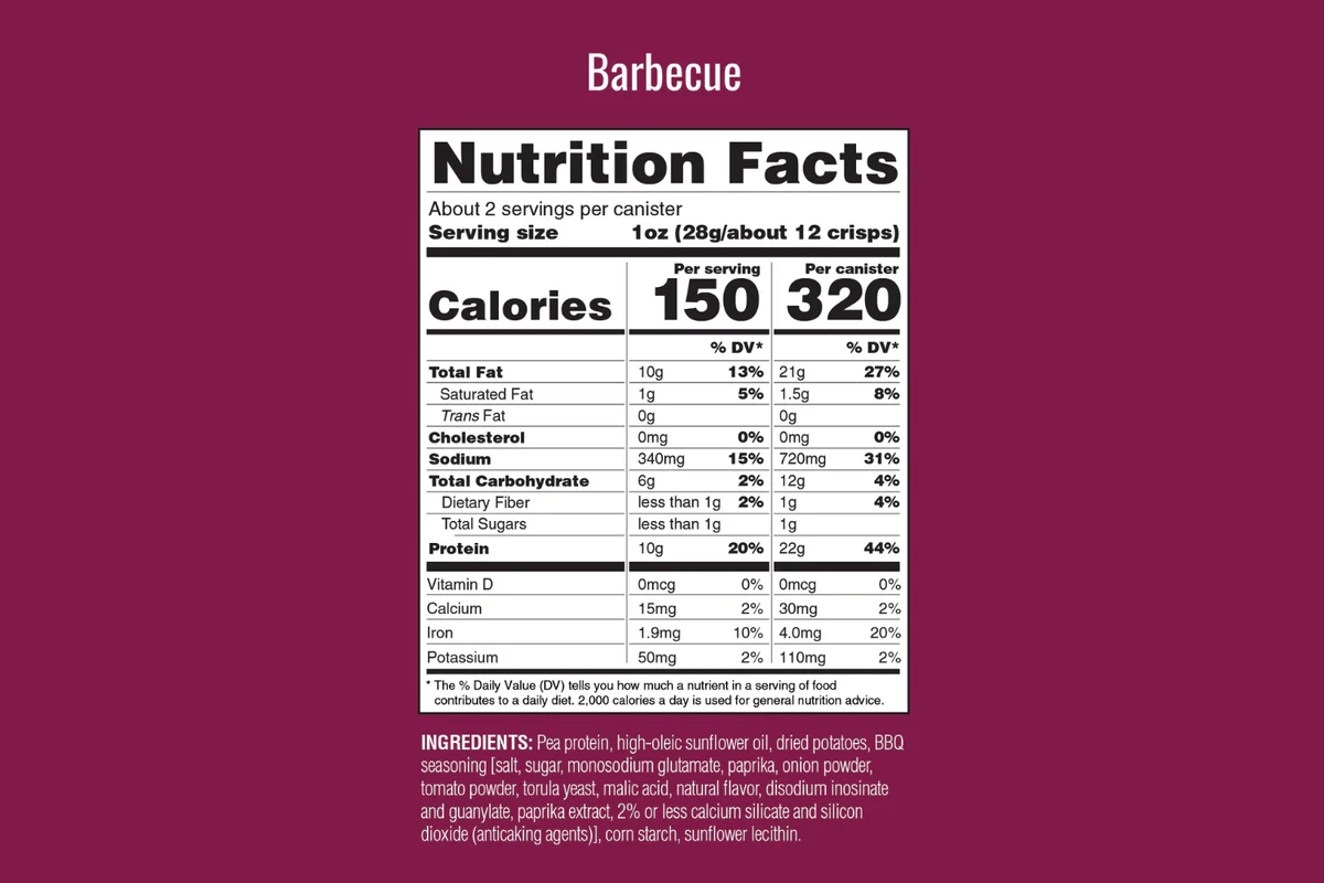 Power Crunch Protein Crisps - BBQ - Food & Snacks - Animal Supps | Sports Nutrition & Supplement Store | Vineland, NJ