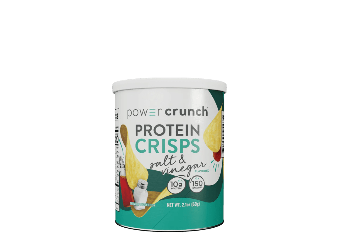 Power Crunch Protein Crisps - Salt & Vinegar - Food & Snacks - Animal Supps | Sports Nutrition & Supplement Store | Vineland, NJ