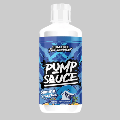 Pump Sauce - Gummy Sharks 32oz - Non - Stim Pre Workout - Animal Supps | Sports Nutrition & Supplement Store | Vineland, NJ