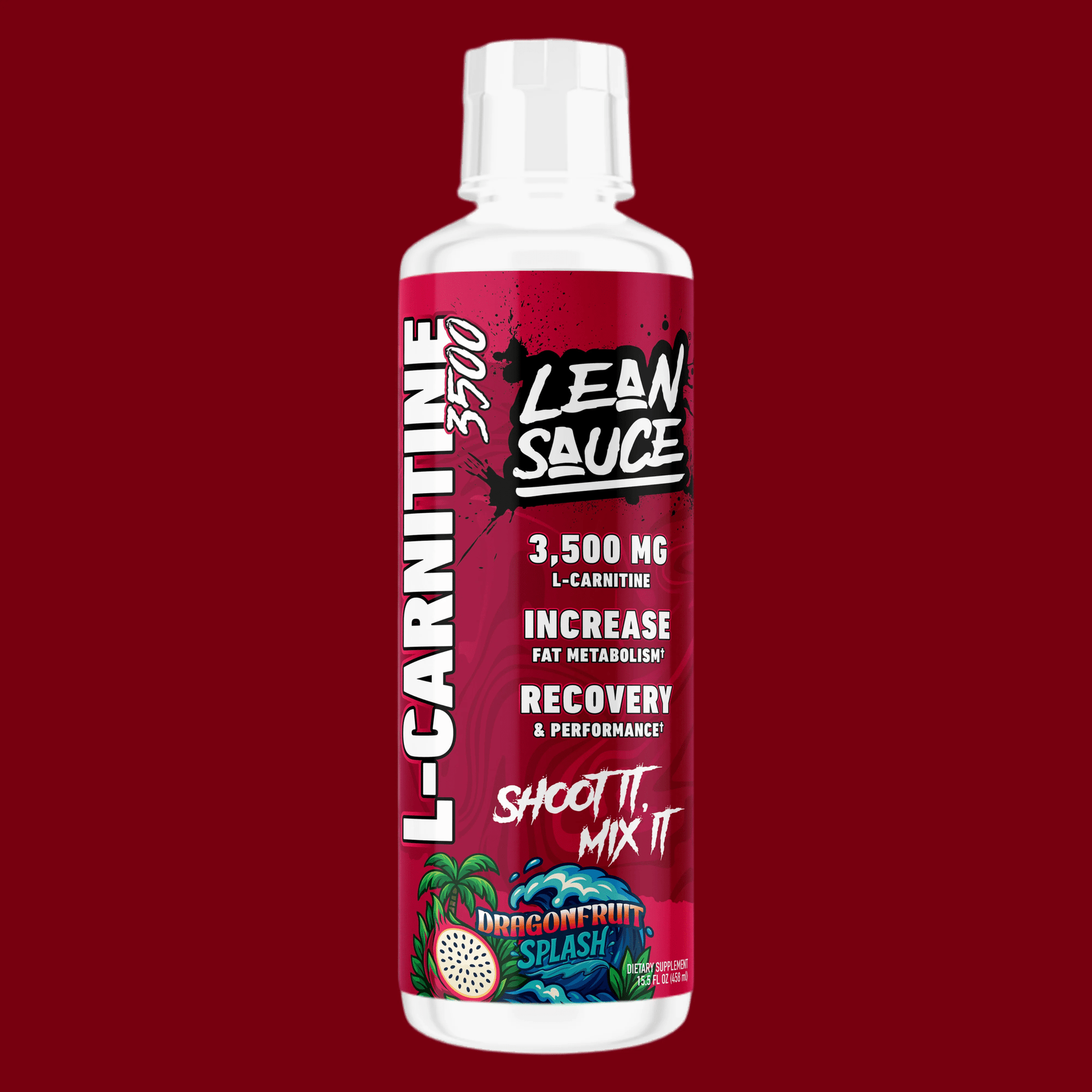 Pump Sauce - Lean Sauce L - Carnitine 3500 - Dragonfruit Splash - Fat Burner - Animal Supps | Sports Nutrition & Supplement Store | Vineland, NJ