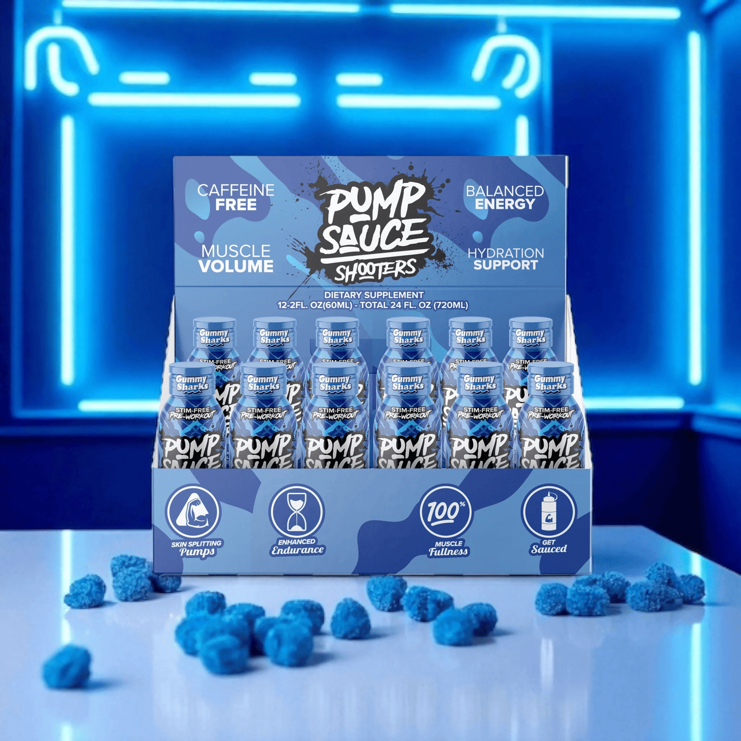 Pump Sauce Shooters - Non - Stim Pre Workout - Animal Supps | Sports Nutrition & Supplement Store | Vineland, NJ