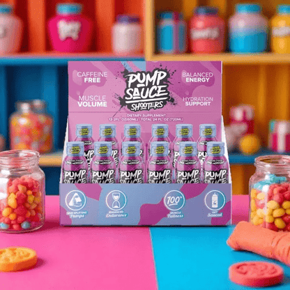 Pump Sauce Shooters - Sour Gummy Worms Single - Non - Stim Pre Workout - Animal Supps | Sports Nutrition & Supplement Store | Vineland, NJ