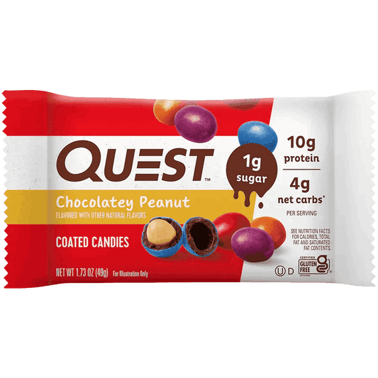 Quest - Chocolatey Peanut Coated Candies - Food/Snacks - Animal Supps | Sports Nutrition & Supplement Store | Vineland, NJ