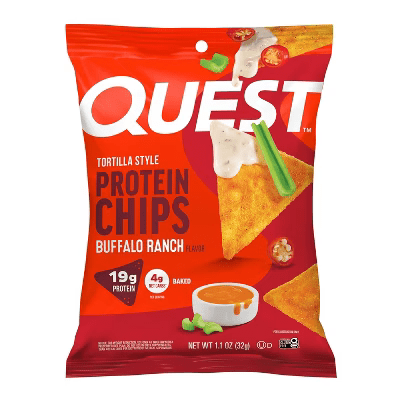 Quest - Protein Chips - Buffalo Ranch Single - Food/Snacks - Animal Supps | Supplement, Sports Nutrition, and Vitamin Shop | Vineland NJ