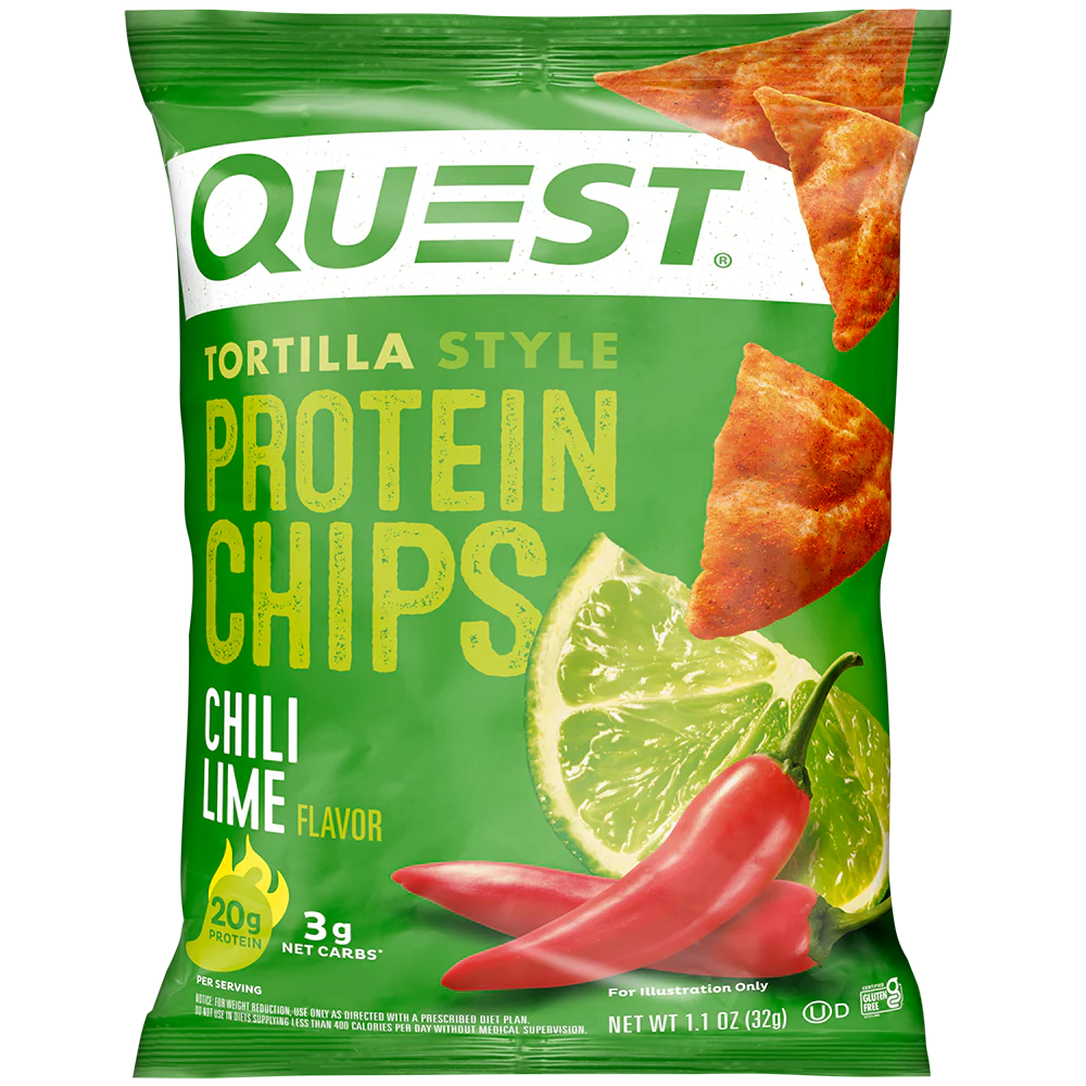 Quest - Protein Chips - Chili Lime Single - Food/Snacks - Animal Supps | Supplement, Sports Nutrition, and Vitamin Shop | Vineland NJ