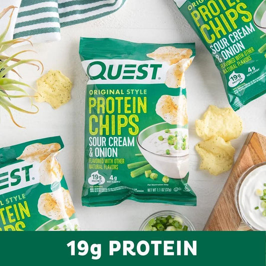 Quest - Protein Chips - Sour Cream & Onion Single - Food/Snacks - Animal Supps | Supplement, Sports Nutrition, and Vitamin Shop | Vineland NJ
