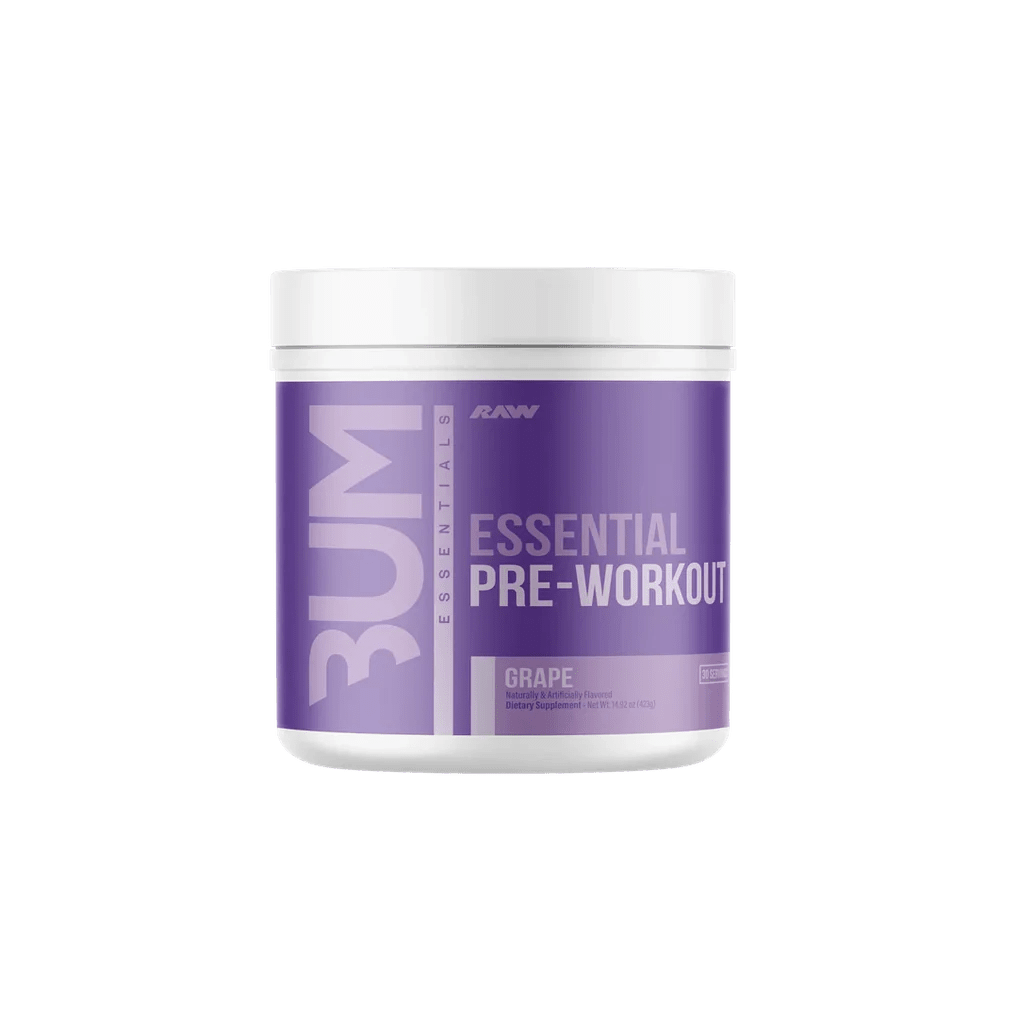 Raw – BUM Essential Pre - Workout - Grape - Pre - Workout - Animal Supps | Sports Nutrition & Supplement Store | Vineland, NJ