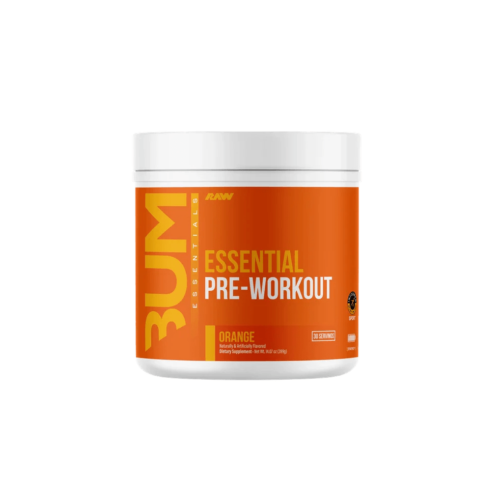 Raw – BUM Essential Pre - Workout - Orange - Pre - Workout - Animal Supps | Sports Nutrition & Supplement Store | Vineland, NJ
