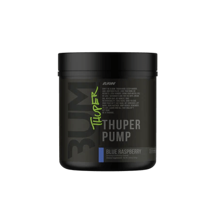 Raw – BUM Thuper Pump - Blue Raspberry - Non - Stim Pre Workout - Animal Supps | Supplement, Sports Nutrition, and Vitamin Shop | Vineland NJ