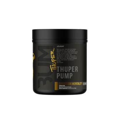 Raw – BUM Thuper Pump - Citrus Slush (Champion Mentality) - Non - Stim Pre Workout - Animal Supps | Supplement, Sports Nutrition, and Vitamin Shop | Vineland NJ