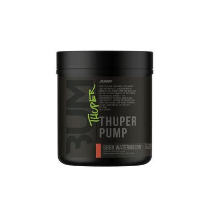 Raw – BUM Thuper Pump - Sour Watermelon - Non - Stim Pre Workout - Animal Supps | Sports Nutrition & Supplement Store | Vineland, NJ