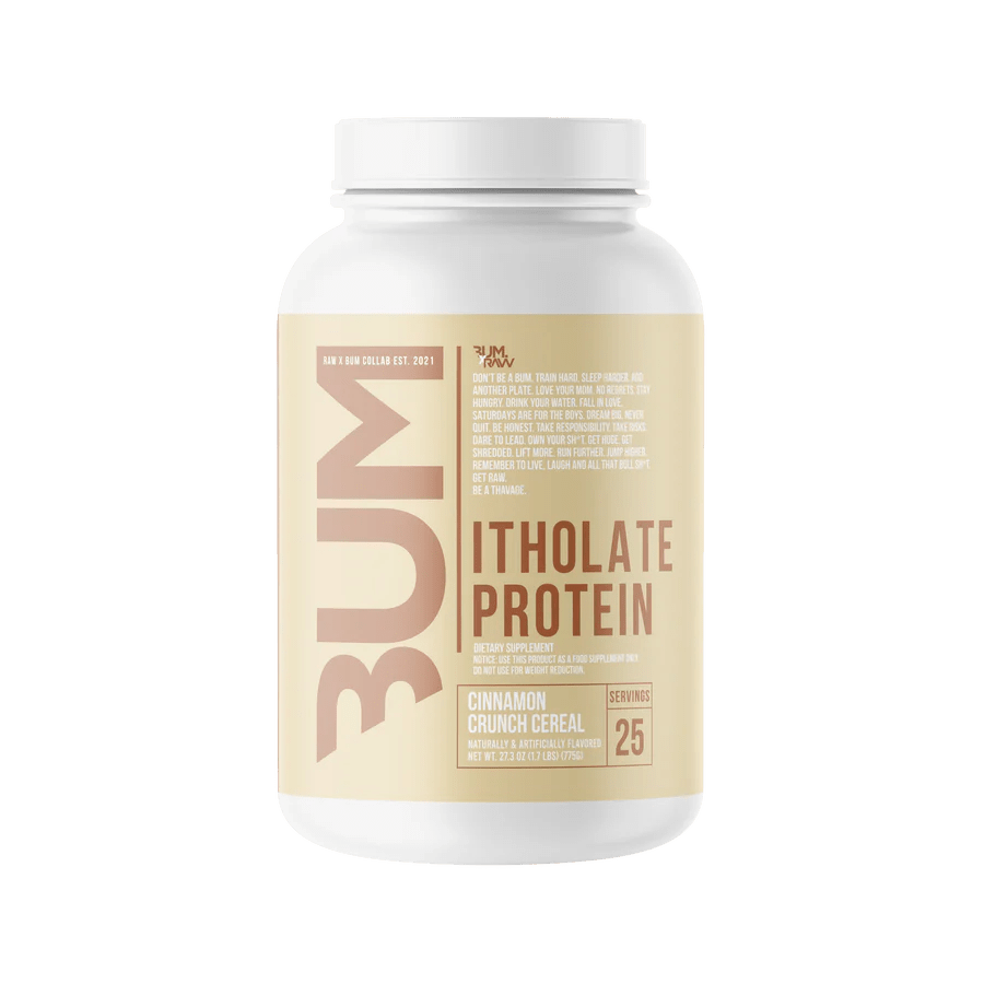Raw - CBUM Itholate - Cinnamon Crunch 25serv - Whey Protein - Animal Supps | Sports Nutrition & Supplement Store | Vineland, NJ