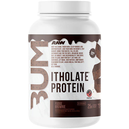 Raw - CBUM Itholate - Fudge Brownie 25serv - Whey Protein - Animal Supps | Sports Nutrition & Supplement Store | Vineland, NJ