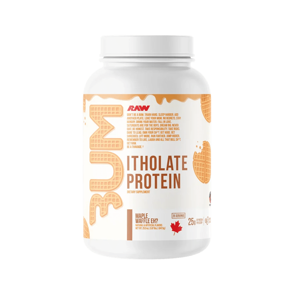 Raw - CBUM Itholate - Maple Waffle 25serv - Whey Protein - Animal Supps | Sports Nutrition & Supplement Store | Vineland, NJ