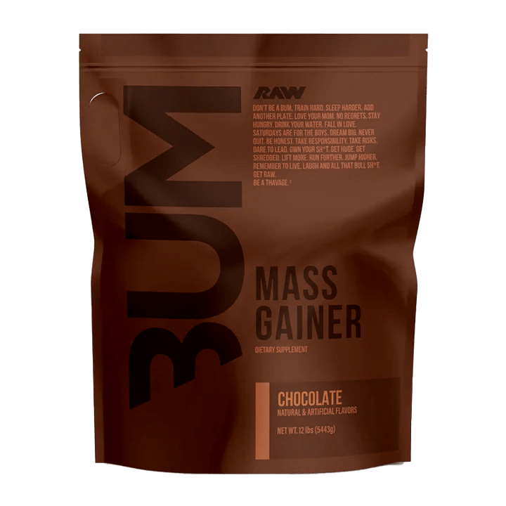 Raw - CBUM Mass Gainer - Chocolate 12lb - Whey Protein - Animal Supps | Sports Nutrition & Supplement Store | Vineland, NJ
