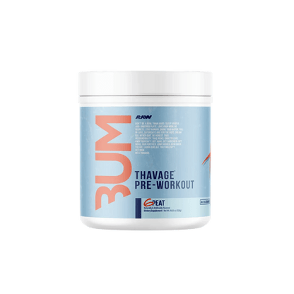 Raw - CBUM Thavage Pre - Workout - 6 Peat 20/40serv - Pre - Workout - Animal Supps | Sports Nutrition & Supplement Store | Vineland, NJ