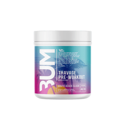 Raw - CBUM Thavage Pre - Workout - South Beach Slush 20/40serv - Pre - Workout - Animal Supps | Sports Nutrition & Supplement Store | Vineland, NJ