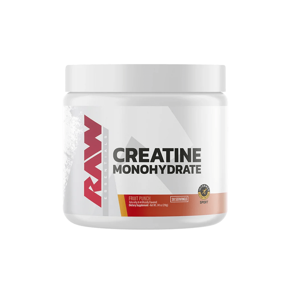 Raw - Creatine - 30serv Fruit Punch - Recovery - Animal Supps | Sports Nutrition & Supplement Store | Vineland, NJ