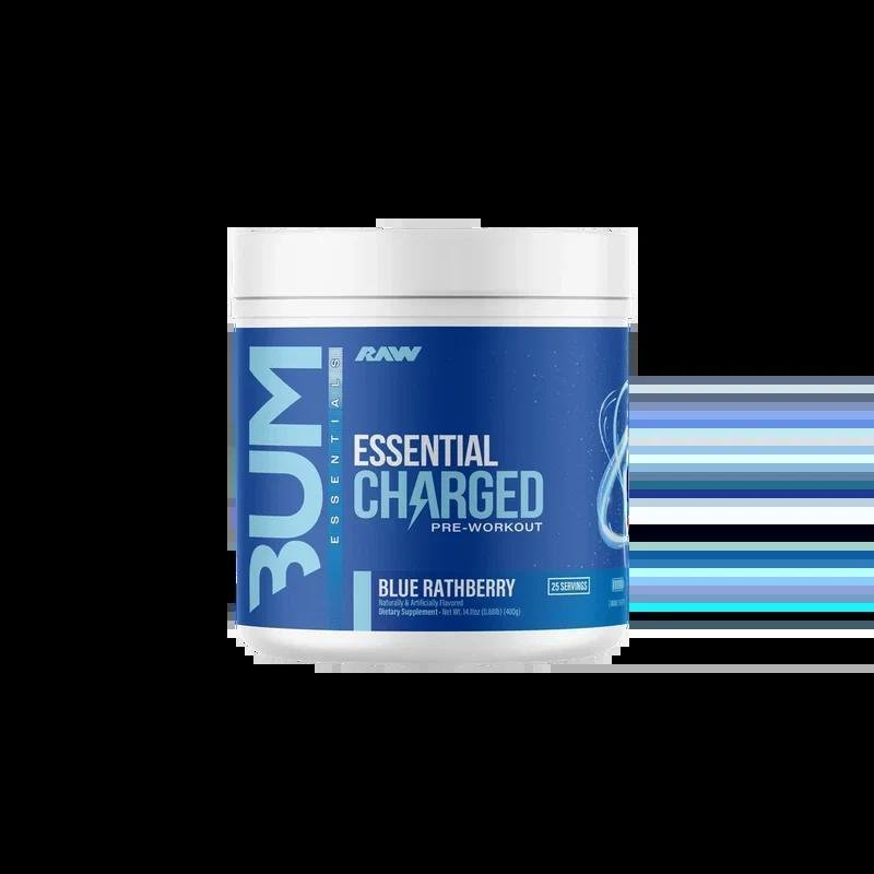 Raw - Essential Charged Pre-Workout - Blue Rathberry - Pre-Workout -Animal Supps | Supplement, Sports Nutrition, and Vitamin Shop | Vineland NJ