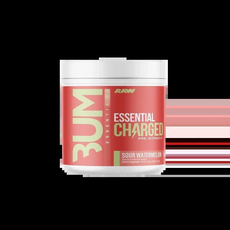 Raw - Essential Charged Pre-Workout - Sour Watermelon - Pre-Workout -Animal Supps | Supplement, Sports Nutrition, and Vitamin Shop | Vineland NJ