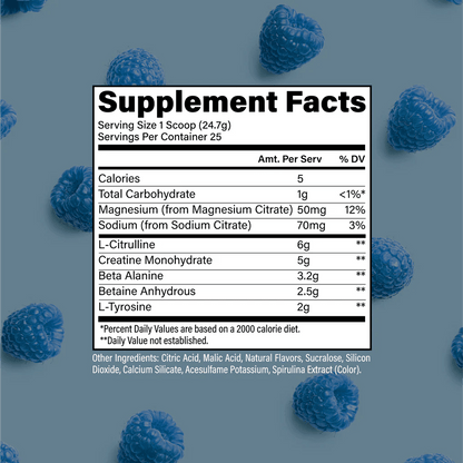 Raw - Essential Performance Stim - Free Pre - Workout - Champion Mentality (White Monster) - Pre - Workout - Animal Supps | Sports Nutrition & Supplement Store | Vineland, NJ