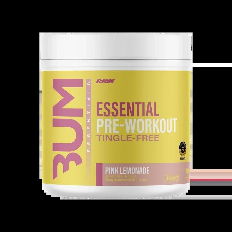 RAW Nutrition – Essential Pre-Workout Tingle-Free - Pink Lemonade - Pre-Workout -Animal Supps | Supplement, Sports Nutrition, and Vitamin Shop | Vineland NJ